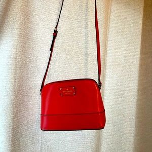 Over the shoulder Kate Spade purse